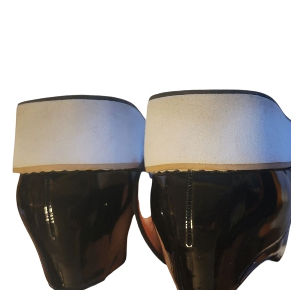 Steve Madden Black and White Oxfords Size 10M - Picture 4 of 5